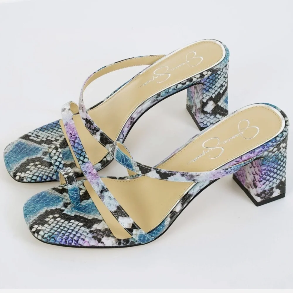 Jessica Simpson Block Heel Sandal - Picture 5 of 11